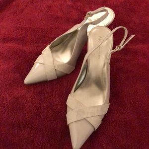 AK Anne Klein Slingback Heels